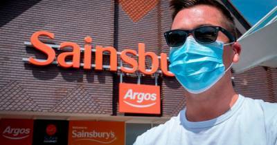 Sainsbury's will not challenge Scots who enter stores without a face covering - www.dailyrecord.co.uk - Scotland