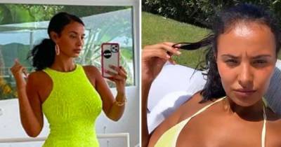 Maya Jama stuns in yellow bikini during Ibiza holiday after reports Drake is 'looking for romance' with presenter - www.ok.co.uk