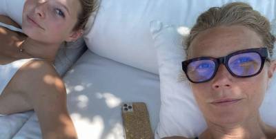 Gwyneth Paltrow Took a Selfie With Her Doppelgänger Daughter Apple - www.elle.com