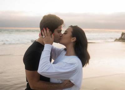 Demi Lovato engaged to actor Max Ehrich after romantic beach proposal - evoke.ie