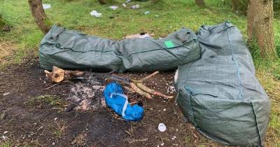 Fly-tipping in Strathaven continues to be a big problem - www.dailyrecord.co.uk