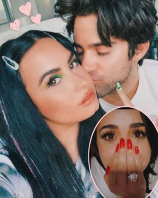 Demi Lovato & BF Max Ehrich Are ENGAGED! See The HUGE Rock! - perezhilton.com