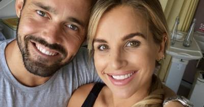 Vogue Williams gives birth to baby girl with Spencer Matthews as he praises his wife in emotional post - www.ok.co.uk - Ireland