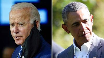 Biden, Obama Discuss Importance of Being Able to Relate to Others, Health Insurance in Socially-Distanced Sit-Down - www.hollywoodreporter.com - USA