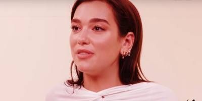 Dua Lipa Explains Her Obsession With 50 Cent & G-Unit While Eating Spicy Wings (Video) - www.justjared.com