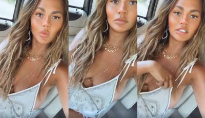 Chrissy Teigen Wants To Get ANOTHER Breast Reduction! - perezhilton.com