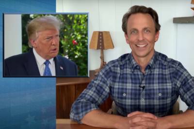 Seth Meyers: Trump Is ‘Obsessed With Proving to Everyone That His Brain Works’ (Video) - thewrap.com