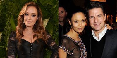 Leah Remini Reacts to Thandie Newton's 'Nightmare' Experience Working With Tom Cruise - www.justjared.com