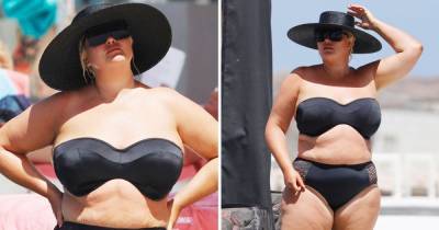 Gemma Collins shows off three stone weight loss as she stuns in sexy black bikini in Tenerife - www.ok.co.uk