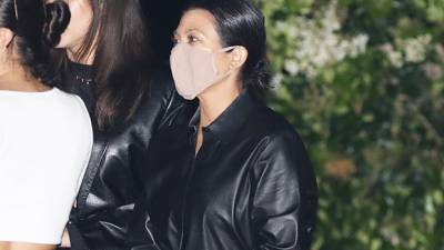 Kourtney Kardashian Rocks Fierce Leather Look To Dinner: See Her Style Evolution Through The Years - hollywoodlife.com