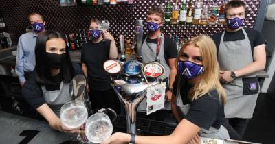 Coronavirus Scotland: Pubs, bars and restaurants embrace the new normal - and praise punters for turning back out in force - www.dailyrecord.co.uk - Scotland