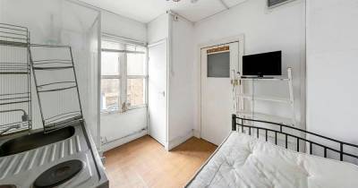 Tiny London flat with shower and kitchen crammed into single room priced at £200,000 - www.dailyrecord.co.uk - London