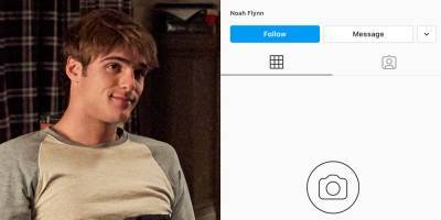 Noah Flynn's Instagram in 'The Kissing Booth 2' Is Actually a Blank Account & Fans Keep Following It! - www.justjared.com