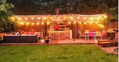 How one furloughed couple built a tiki bar in their Stockport garden over a few days in lockdown - www.manchestereveningnews.co.uk - Manchester