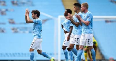 David Silva reacts to what his Man City teammates did in final Premier League game - www.manchestereveningnews.co.uk - Manchester