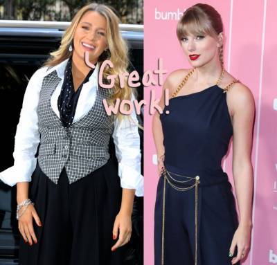 Blake Lively Shares Sweet Message About Taylor Swift’s Folklore After Singer Reveals Actress’ Daughter’s Name! - perezhilton.com