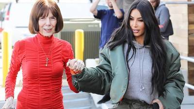 Kim Kardashian Wishes Grandma MJ A Happy Birthday After Kanye’s Divorce Tweet Storm - hollywoodlife.com