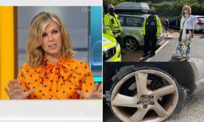 GMB's Kate Garraway shares terrifying details of motorway car explosion - hellomagazine.com - Britain