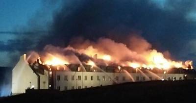 Horror fire rips through Shetland hotel as fire crews race to battle blaze - www.dailyrecord.co.uk - Scotland