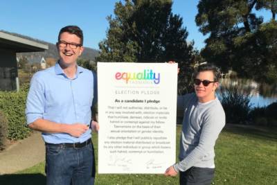 Tasmanian Politicians Sign Anti-Gay Hate Campaign Pledge - www.starobserver.com.au