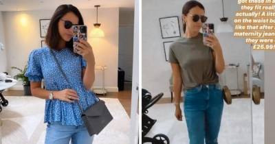 Lucy Mecklenburgh shows off her latest New Look purchases and how to style these £25.99 jeans two ways - www.ok.co.uk