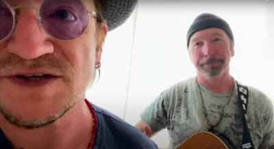 Bono And The Edge Perform ‘Stairway To Heaven’ As A Tribute To U2’s Irish Crew - etcanada.com - Ireland