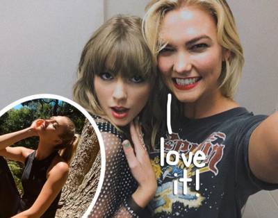 Is Karlie Kloss Supporting Taylor Swift’s Folklore On Social Media?! - perezhilton.com