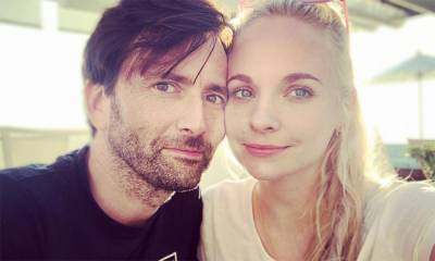 David Tennant's wife Georgia shares their first complete family photo featuring all five children - hellomagazine.com