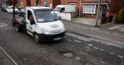 The potholes on this road are 'so big they make houses shake' - something is now finally being done - www.manchestereveningnews.co.uk - Manchester