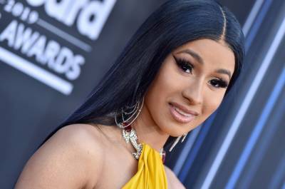Cardi B Is Scorching in Louis Vuitton Outfit (& Matching Hair) - www.billboard.com
