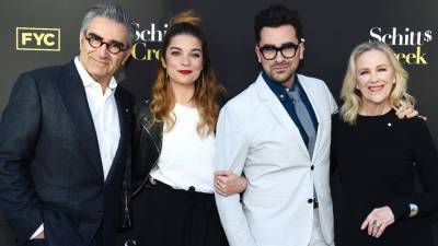 Annie Murphy Reveals How the 'Schitt's Creek' Cast Is Celebrating Their Emmy Nominations (Exclusive) - www.etonline.com