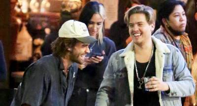 KJ Apa Enjoys a Night Out with Dylan Sprouse & Friends! - www.justjared.com