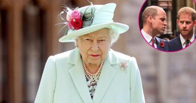 Queen Elizabeth II Wants Prince William and Prince Harry to ‘Resolve Their Differences’ - www.usmagazine.com
