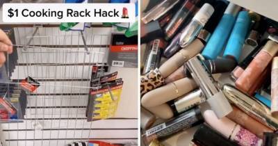 This TikTok user just discovered a game-changing hack for storing your makeup – using this £2 kitchen accessory - www.ok.co.uk