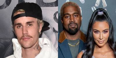 Justin Bieber Encouraged Kanye West to Text Kim Kardashian Back - www.justjared.com - Wyoming - city Cody
