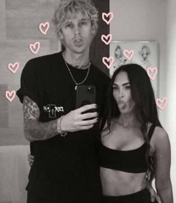 Megan Fox & Machine Gun Kelly Make It Instagram Official With First Couple Selfie — Hey, At Least The Caption Is Romantic… - perezhilton.com