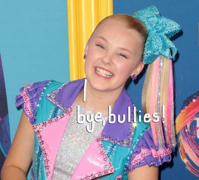 JoJo Siwa Opens Up About Getting Tormented By Haters Online & IRL: ‘I Cry For A Solid Three Hours’ - perezhilton.com