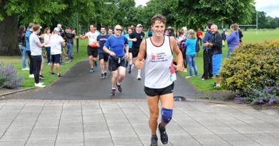 Perth marathon man Mark McGuire raises more than £20,000 for charity - www.dailyrecord.co.uk - county Young