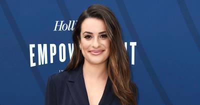 Pregnant Lea Michele Shows Off Growing Baby Bump, Returns to Social Media Following ‘Glee’ Scandal - www.usmagazine.com