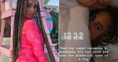 Love Island winner Amber Gill tested for coronavirus after falling ill during Ibiza holiday - www.ok.co.uk - Spain