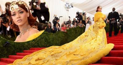 Rihanna Felt Like a 'Clown' at Met Gala 2015: 'People Are Gonna Laugh At Me' - www.justjared.com