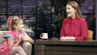 Drew Barrymore Interviews Her 7-Year-Old Self in First Promo for Her New Talk Show: Watch! - www.etonline.com