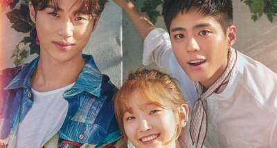 Record of Youth: Park Bo Gum, Park So Dam & Byeon Woo Seok make for a good looking trio in vibrant main poster - www.pinkvilla.com