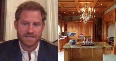 Prince Harry films from inside temporary new home with Meghan Markle - www.msn.com