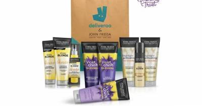 You can buy seriously discounted John Frieda hair kits for just £5 through Deliveroo today - www.ok.co.uk - Thailand