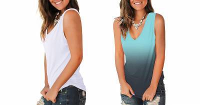 This Ruched Tank Top Flatters Your Waist Without Squeezing It - www.usmagazine.com