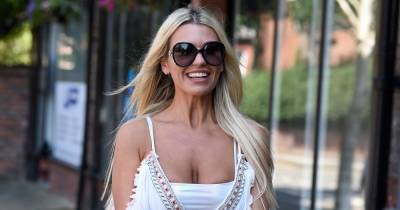 Christine McGuinness looks heatwave ready as she flaunts incredible figure in white see-through dress - www.ok.co.uk