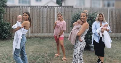 TOWIE’s Lydia Bright, Danielle Armstrong and Chloe Lewis meet with Georgia Kousoulou and their babies for sweet catchup - www.ok.co.uk - city Essex