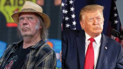 Neil Young Tells Off Trump For Using His Songs At Mt. Rushmore Rally: ‘This Is Not OK WIth Me’ - hollywoodlife.com