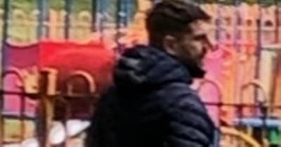 Police release image of man after brush with 'out of control' dog leaves woman in hospital - www.manchestereveningnews.co.uk